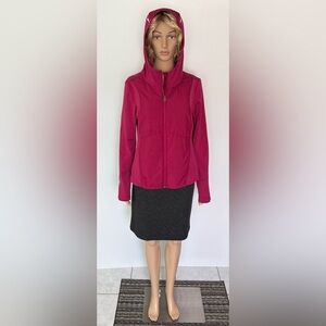 Tuff Athletics Women's Fleece Lined Jacket Magenta Colour Size Medium